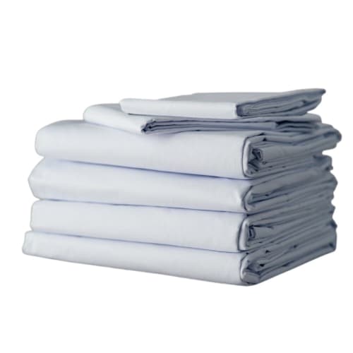 American Boutique T300 Cotton Sateen Weave, King Fitted Sheet, 78x80, White